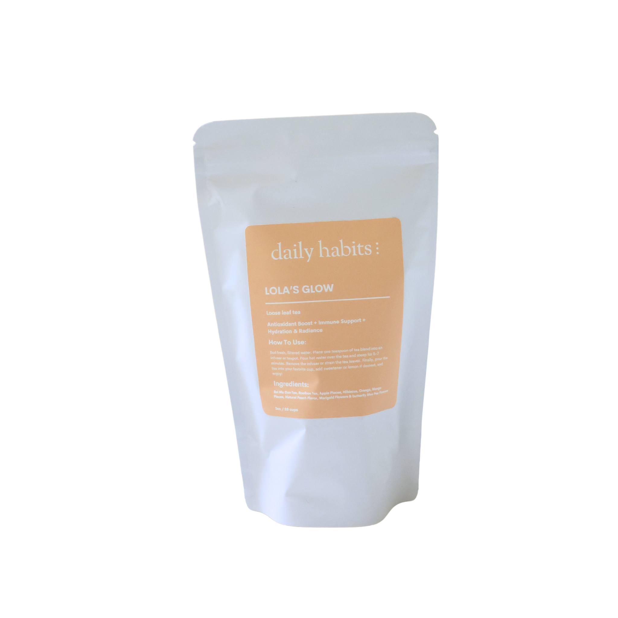 Lola's Glow Loose Leaf Tea Bag (2oz)